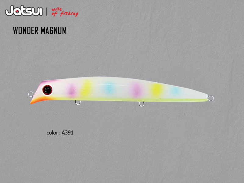 Jatsui Seaslicker Wonder Magnum ( Length: 125mm, Weight: 17gr, Color: A391)